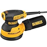 DEWALT 125 mm Exzenterschleifer (280 Watt, Vibrationsdämpfung, Sanftanlauf,...