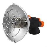 Vibsky Tragbare Gasheizung für den Außenbereich für Camping und Wintergebrauch, Edelstahl &...