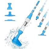 PoolyPoly Poolsauger mit Akku, Pool Bodensauger Handsauger Kabellos, Pool Staubsauger mit...