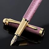 BOCIYER Füller-Mehrere Farbstile mit Strass, Diamanteinlage und mattiertem Finish, Enthält einen...