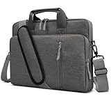 TECOOL 15,6 16 Zoll Laptoptasche, 360° Schutz Laptop Schultertasche Umhängetasche für 15-15,6''...