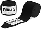 Moncada Fighting® [4m Boxbandagen mit Daumenschlaufe - Bandagen Boxen Halb elastische Boxing Gloves...