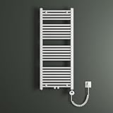 Mai & Mai Badheizkörper Handtuchheizkörper Badheizung Heizkörper bad 60x120 cm Weiß,...