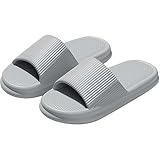 Badeschuhe Herren Damen Cozislides Original Slippers Wolke Schlappen Super Weich rutschfest...