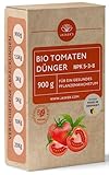 Bio Tomatendünger Langzeit 900 g - 100% Organischer Langzeitdünger mit Calcium & viel Kalium -...