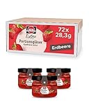 Schwartau Extra Erdbeere, Konfitüre Portionsgläser, 72 x 28,3g