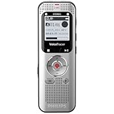 Philips VoiceTracer DVT2015 digitales Diktiergerät Audiorecorder Aufnahmegerät, Stereo MP3, 8GB...