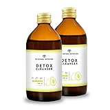 DETOX Flüssig 1000ml, Diuretisch, Reinigung der Leber Darms Abnehm Antioxidationsmittel.Grüner Tee...