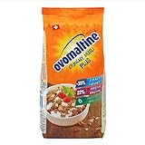 Ovomaltine Crunchy Protein Müsli Plus - Knusper- mit Haferflocken - Cerealienmischung mit 22...