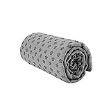 Morbuy Mikrofaser Hot Yoga Handtuch, Yoga Mat 183x63cm rutschfest Fitnesstuch Weich Atmungsaktiv...