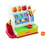 Fisher-Price 72044 - Registrierkasse Spielkasse mit Klingelgeräusch inkl. Münzen für Rollenspiel...