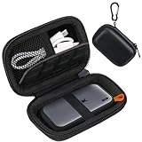Lacdo Festplattentasche Hartschalentasche für SSK Portable SSD External Solid State Drives 250GB...