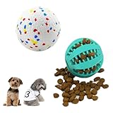 2 StüCk Hundeball UnzerstöRbar, Hundespielzeug Ball, Hundeball, Kauspielzeug Hund, Futterball,...
