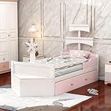 Segelabenteuer-Kinderbett 90x200 cm – Spielerisch & Praktisch | Holzbetting in Segelbootform mit...