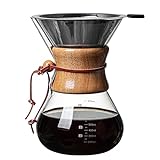 Übergieß-Kaffeemaschine, Glas-Kaffeemaschine, Übergieß-Kaffeetropfer, Tropfkaffeemaschine,...