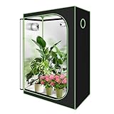 Vigevee Grow Tent Growzelt 120x60x180cm, Lichtdicht und Wasserdicht Growschrank mit...