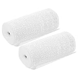 jojofuny 2 Rollen Gipsbinden zum Basteln Formbares Gipstuch Schnelltrocknend 45m Rolle Vielseitiges...