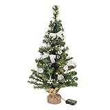 Bambelaa! Weihnachtsbaum Künstlich Mit Beleuchtung Geschmückt Tannenbaum Dekoriert Christbaum...