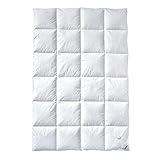 Billerbeck Daunendecke - E04 Gold Edition - Bettdecke für alle Jahreszeiten - 135 x 200 cm Decke...