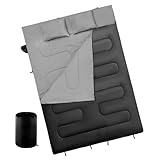 jamgeery Doppelschlafsack - Camping Schlafsack | Wichtiges Wanderzubehör Für Jugendliche Mädchen...