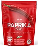 HENCHER Paprika edelsüß (rot, 170g) - ungarisches Paprikapulver aus Kalocsa (Ungarn) - Gewürz in...