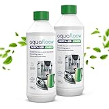 Aquafloow Universal Eco Entkalker Kaffeevollautomat 2x500ml | Flüssig Entkalker Satz | Bester...