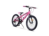 Toys Store 20 Zoll Alu Fahrrad Hardtail 7 Gang 20' Kinderfahrrad Mountainbike MTB