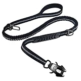 Starke Hundeleine,Reflektierend Doppelseitig Leine mit Weich Gepolstertem Griff,Nylon Bungee...