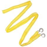 FOMIYES Abschleppseil Auto 3 Tonnen 4m Nylon mit Verstärkten Haken Robustes Bergungsseil für...