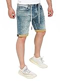 Yazubi Stylische Jeans Shorts Jogging Herren Stretch Kurze Hosen Männer Jean Men Jungen Bekleidung...