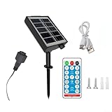 Solar-Lichterketten-Steuerbox, mit Leiterplatten-Controller, für Außenbeleuchtung in verschiedenen...