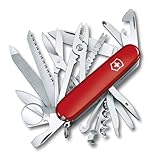 Victorinox Schweizer Taschenmesser Gross, Swiss Champ, Swiss Army Knife, Multitool, 33 Funktionen,...