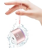 Xleader Dusche Bluetooth Lautsprecher Klein Musikbox mit Lichteffekten, IP67 Wasserdicht Dusche...