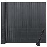 XINZI 90x300cm PVC Balkon Sichtschutzmatte Wetterfest Balkonverkleidung Sichtschutz Zäune mit...