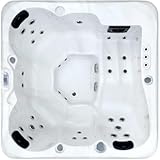 KING-SPA Whirlpool Outdoor Aussenwhirlpool Hot Tub WLAN Pool NEU W215XS 6P White
