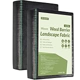 Velway Unkrautvlies Garten Extra Stark 1x25M - Unkrautvlies Wasserdurchlässig, Reißfestes...