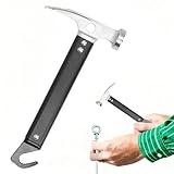 Camping Hammer, 22CM Multifunktionaler Aluminiumlegierung Mini tragbares Outdoor-Hammer,...