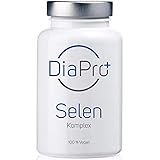 DiaPro® Selen Komplex 365 Hochdosierte Selen-Tabletten mit 200 mcg Selen pro Tablette mit...