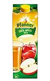 Pfanner 100% Apfelsaft – Klassischer Fruchtsaft aus 100% Apfel – Saft ohne Zuckerzusatz (1 x 2...