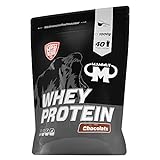Mammut Nutrition Whey Protein Pulver Chocolate – 1kg – 27g Protein pro Portion – Eiweißpulver...