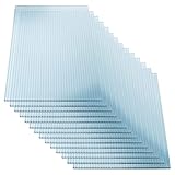 KAISER PLASTIC® Xtra-Strong | Gewächshausplatten 14 STK. | Polycarbonat (PC) Doppelstegplatte -...