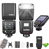 Godox V480 N V480-N TTL Blitz für Nikon-Kameras mit Xpro-N-Blitzauslöser, GN50 1/8000 HSS,...