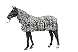 HKM 4669 Fliegendecke Zebra, Halsteil Bauchlatz, Pferdedecke Weidedecke, 95