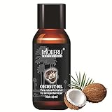 Kokosöl Haare Anti-Haarausfall für Trockenes Haar, 30ml 100% Naturreines Kokos Haaröl Serum Glanz...