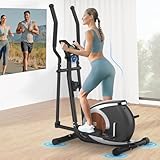 Magnetischer Crosstrainer mit 16 Widerstandsstufen, ultraleiser Ellipsentrainer für Zuhause,...