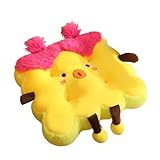 Cartoon Plüsch Sitzauflage - Netter kuscheliger Stuhl, flauschiges Puppendesign, gepolsterte...