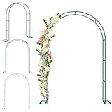Gartenbogen Pergola aus Metall, stabiler Rahmen für Kletterpflanzen, perfekt für Hochzeiten,...