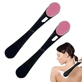 2 Stück Eincremehilfe für Rücken,Rosa Rückeneincremhilfe,Rücken-Applikator,Faltbares...