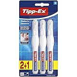 Tipp-Ex Korrekturstift Shake 'n Squeeze, je 8ml, 3er Pack, Ideal für das Büro, das Home Office...