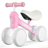 URMYWO Kinder Laufrad ab 1 Jahr, Lauflernrad Spielzeug für 10-24 Monate Baby, Erstes Fahrrad ohne...